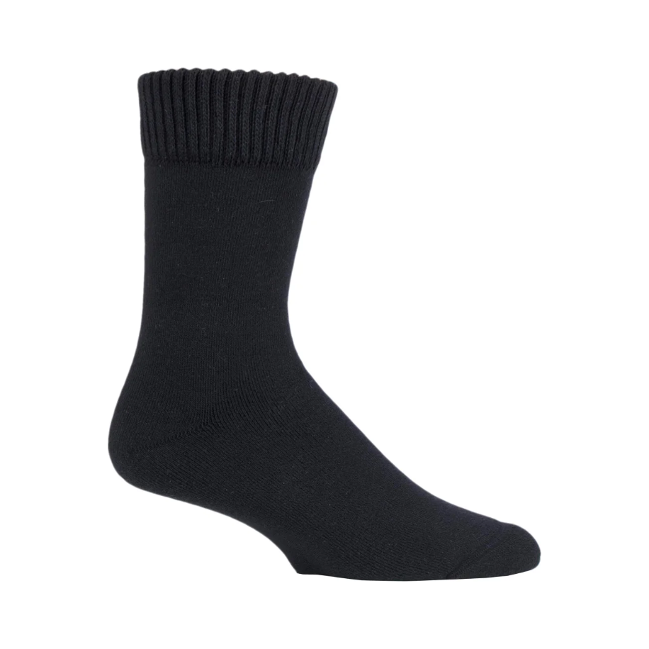 1 Pair Extra Wide Thermal Oedema Sock - Black