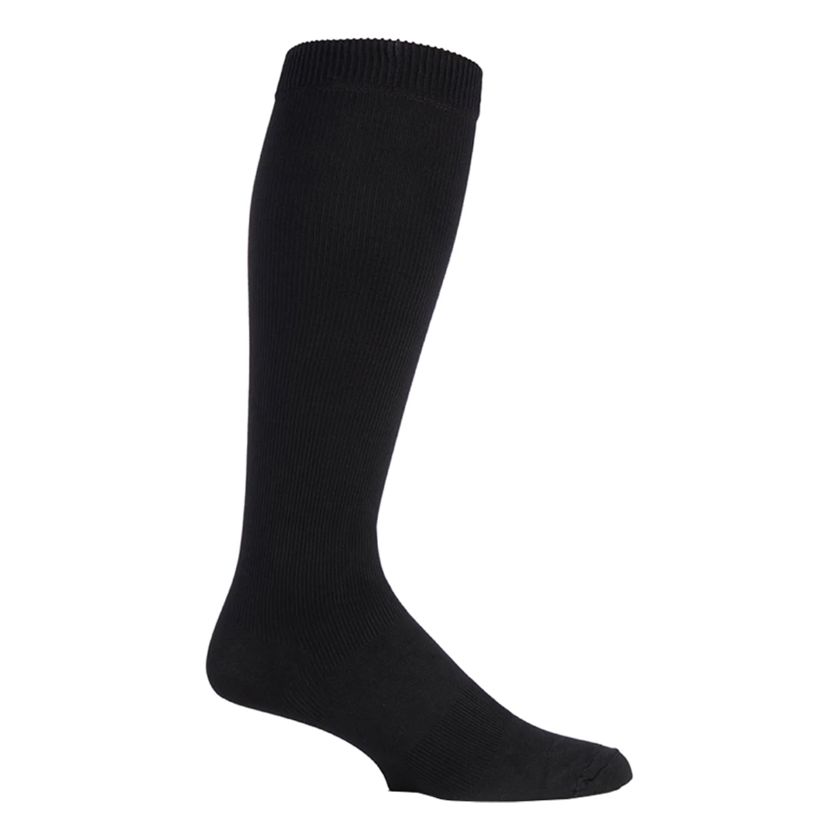 1 Pair Mens Compression Flight Socks - Black