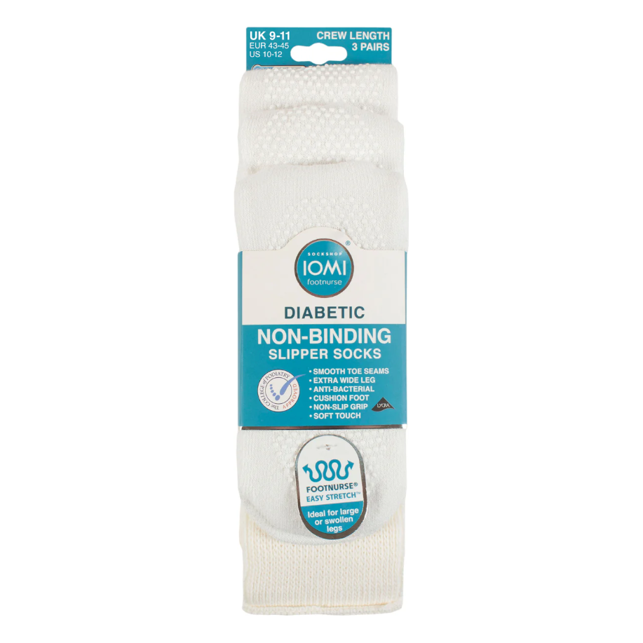 3 Pairs Diabetic Slipper Socks