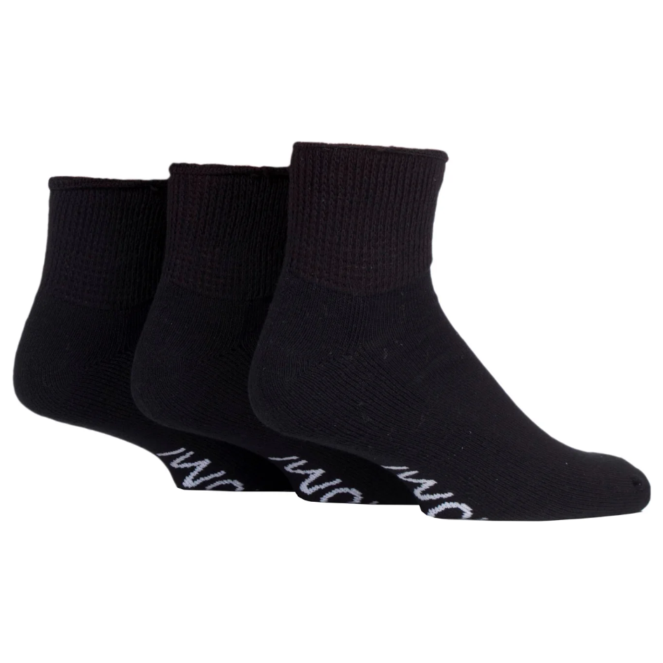 3 Pairs Cushion Foot Diabetic Ankle Socks