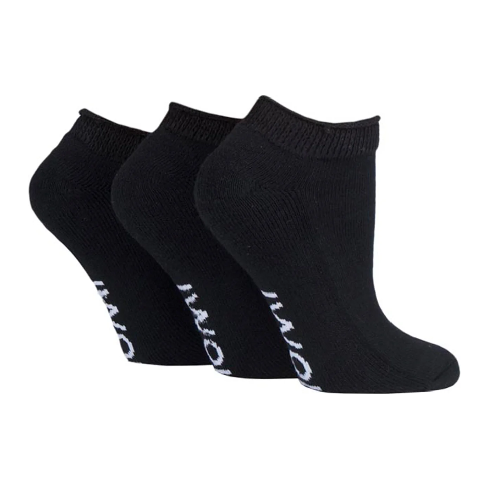 3 Pairs Cushion Foot Diabetic Trainer Socks