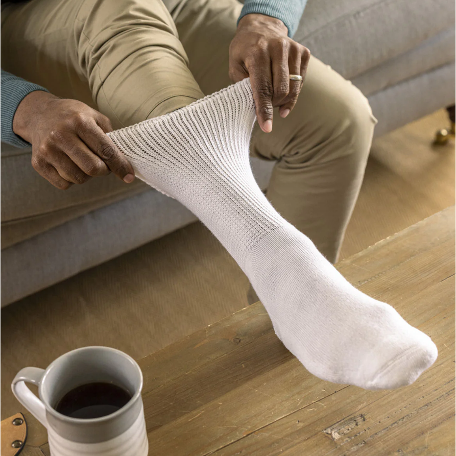 3 Pairs Cushion Foot Diabetic Socks