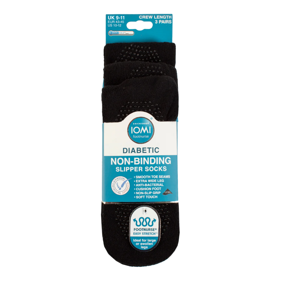 3 Pairs Diabetic Slipper Socks