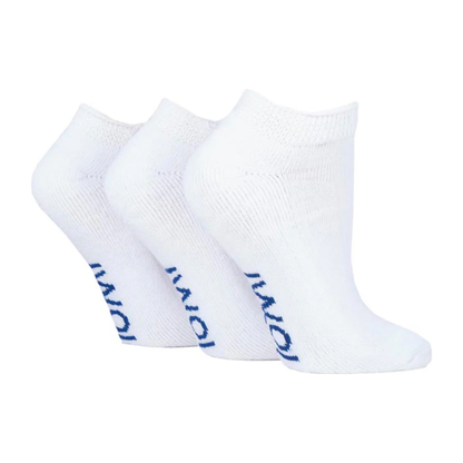 3 Pairs Cushion Foot Diabetic Trainer Socks