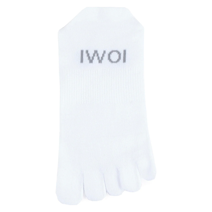 1 Pair Toe Socks - White